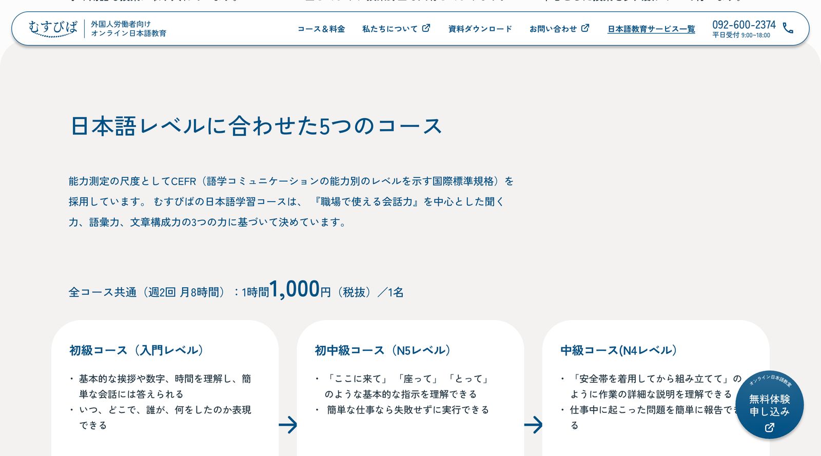 むすびば株式会社 オンライン日本語教育